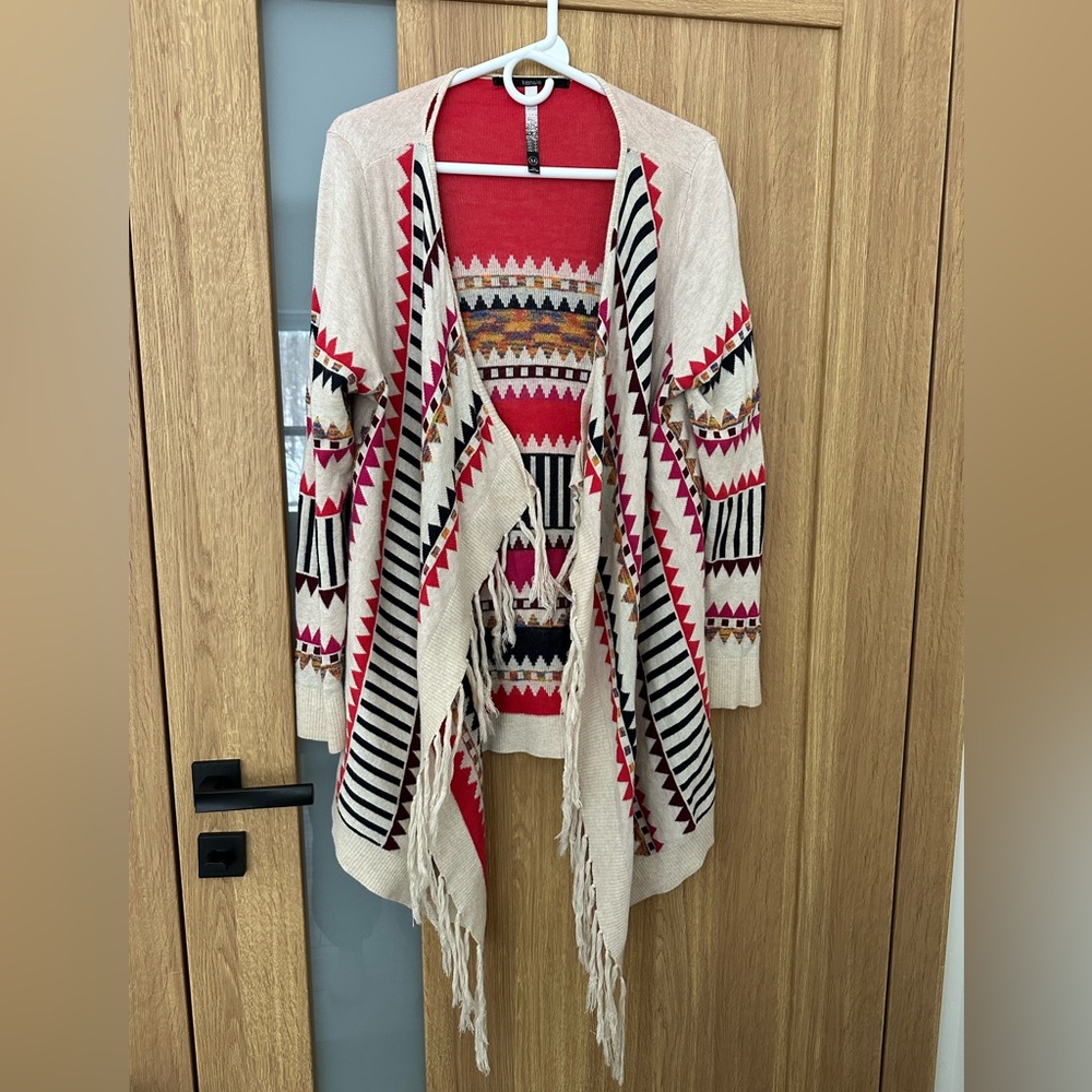 Tribal Pattern Cardigan